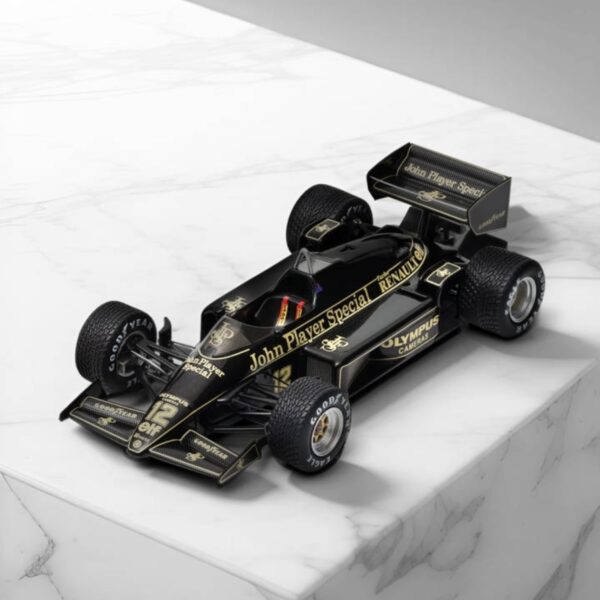 Легендарный комплект автомобилей Lotus F1 с фигурками гонщиков — изображение 8