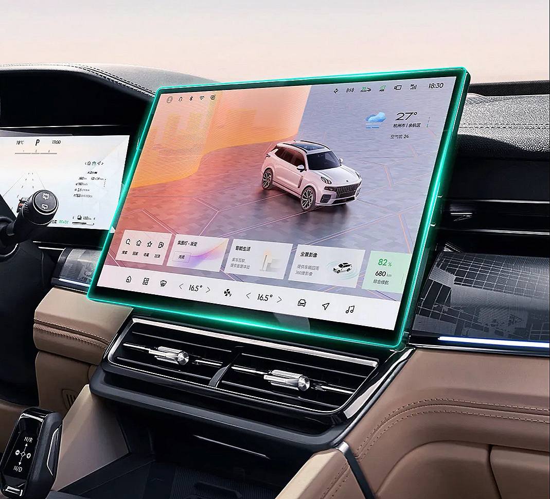 Защитная пленка на экраны Lynk & Co 09 2 Защитная пленка на экраны Lynk & Co 09 — изображение 2