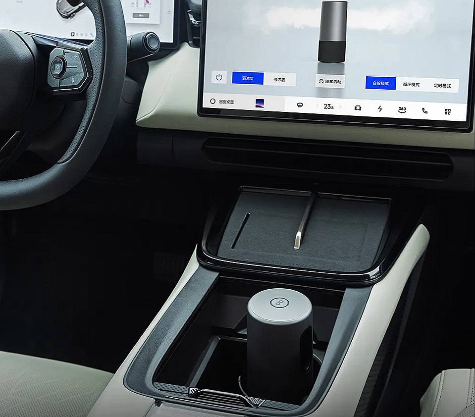 Интеллектуальный цифровой ароматизатор Lynk & Co 3 Интеллектуальный цифровой ароматизатор Lynk & Co — изображение 3