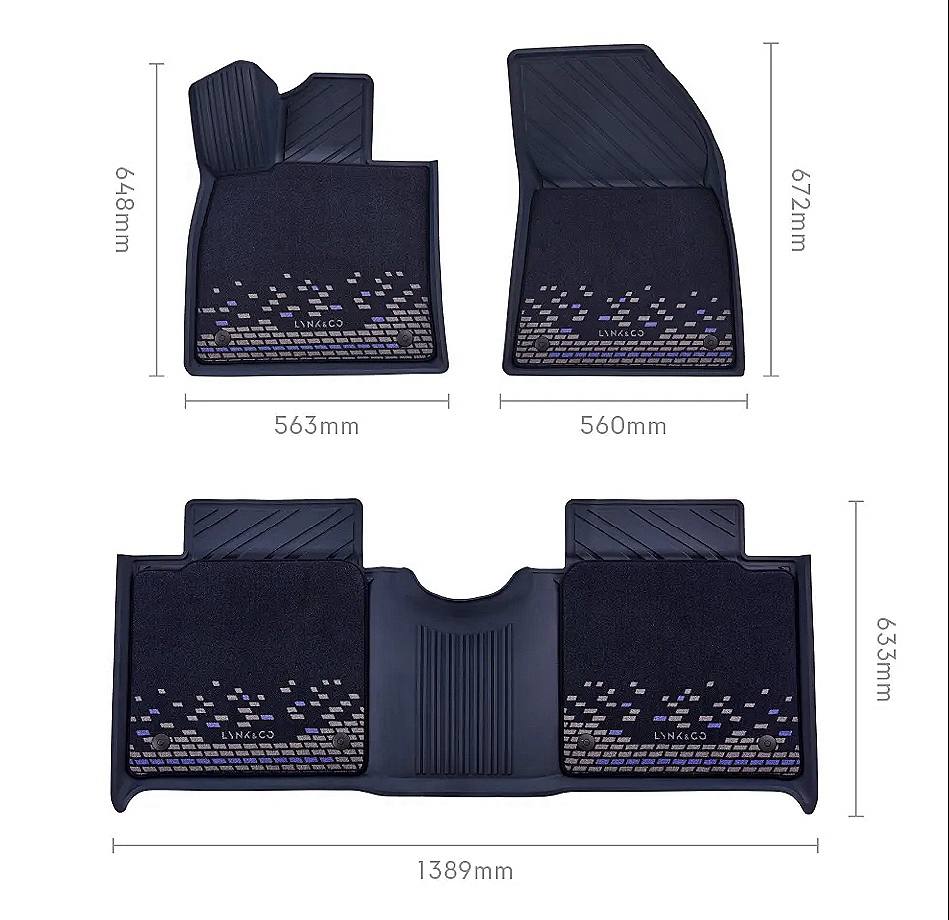 Коврики TPE+ворс Lynk & Co Z10 8 Коврики TPE+ворс Lynk & Co Z10 — изображение 8