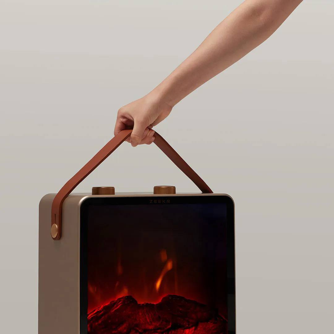 Oбогреватель с имитацией камина Zeekr 4 Oбогреватель с имитацией камина Zeekr — изображение 4