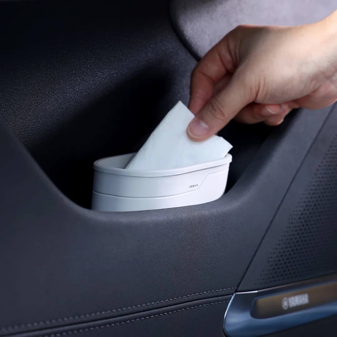 Cиликоновое ведро-органайзер Zeekr 3 Cиликоновое ведро-органайзер Zeekr — изображение 3