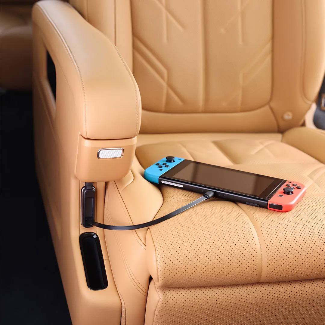 Выдвижной кабель для быстрой зарядки ZEEKR 9X 4 Выдвижной кабель для быстрой зарядки ZEEKR 9X — изображение 4