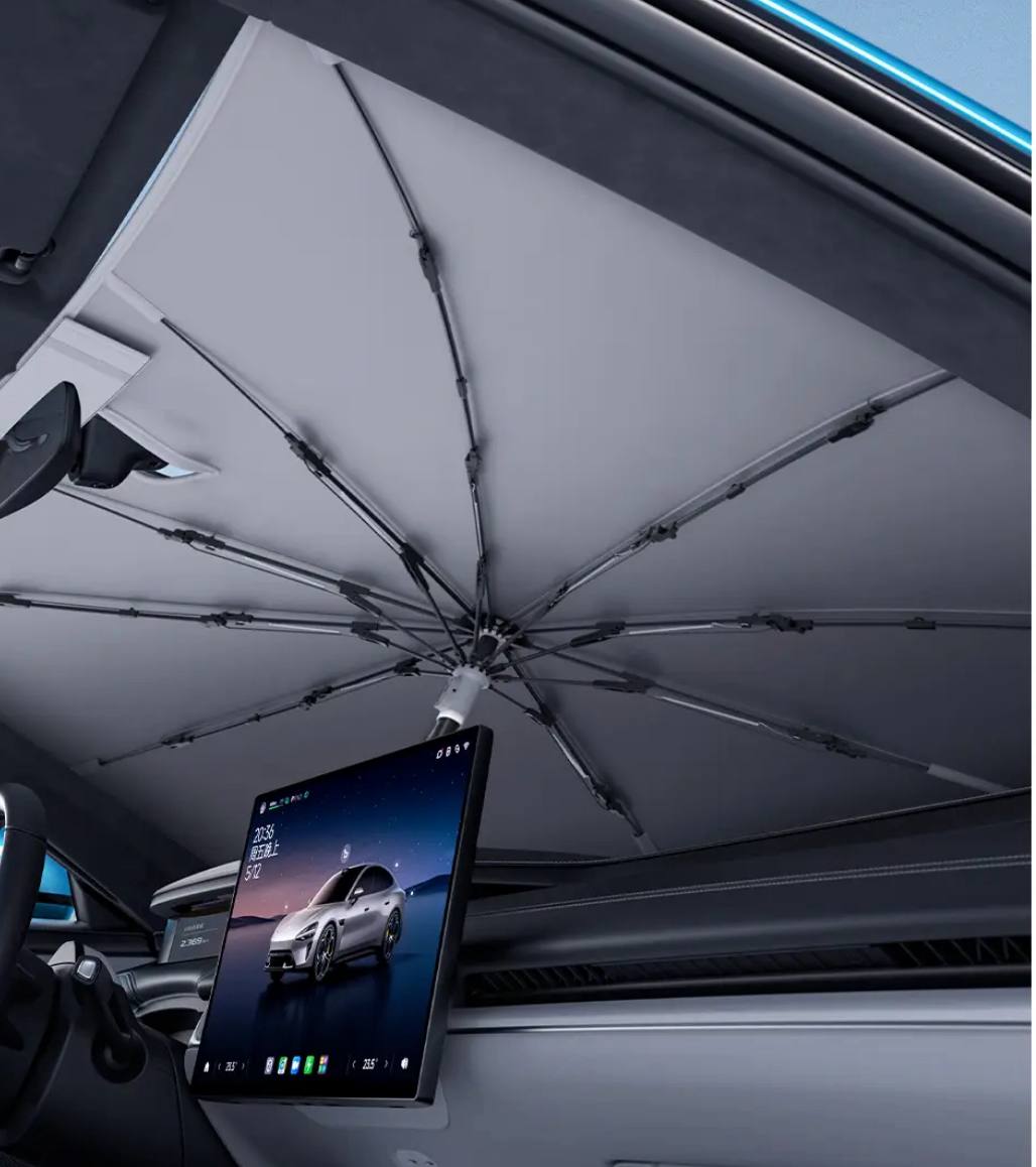 Солнцезащитный зонт-шторка Xiaomi SU7 2 Солнцезащитный зонт-шторка Xiaomi SU7 — изображение 2