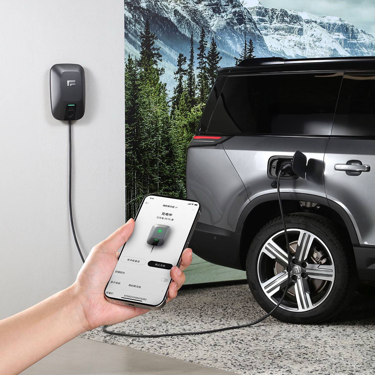 Зарядная станция ROX 7kW 3 Зарядная станция ROX 7kW — изображение 3