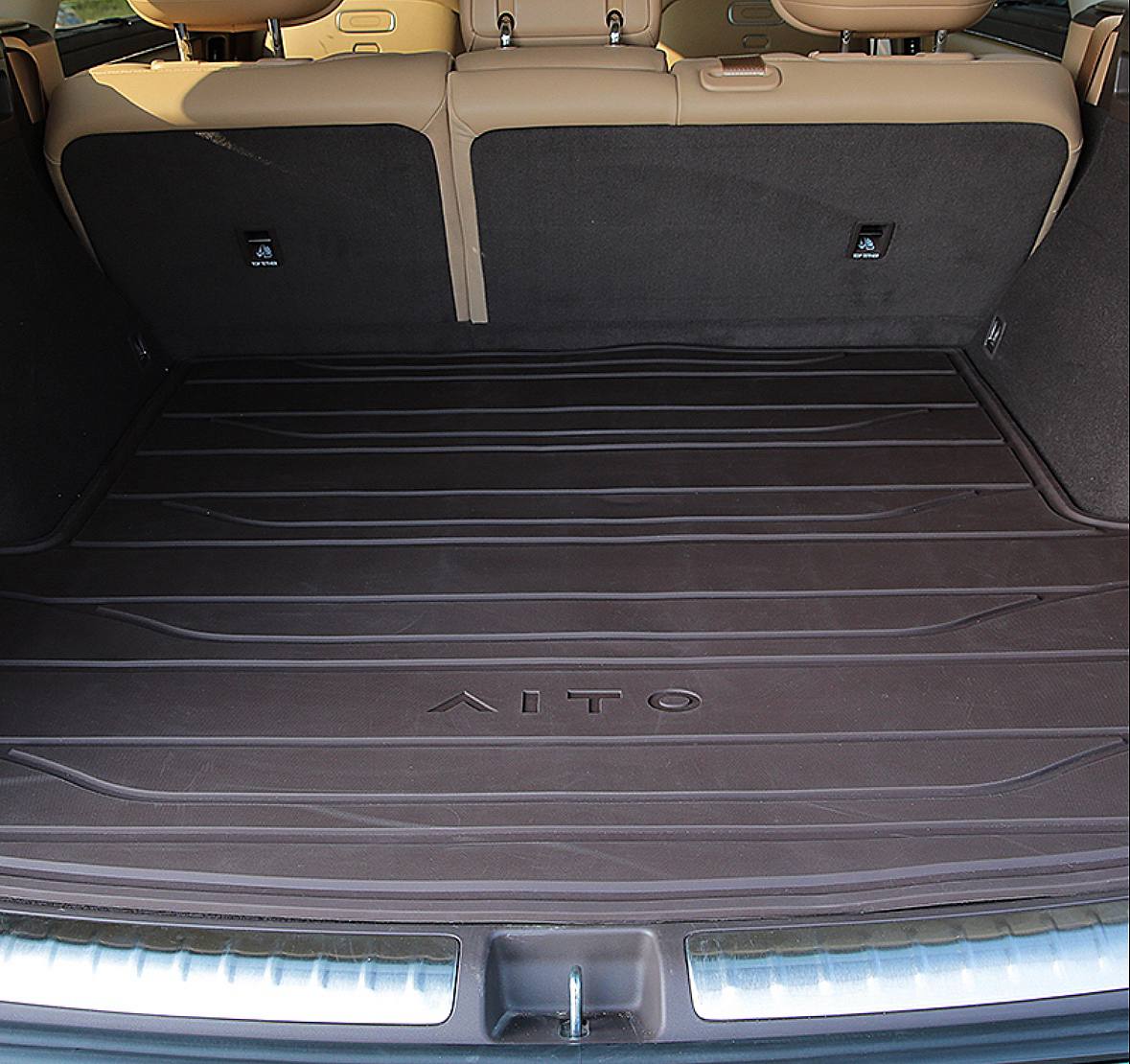 TPE-коврик в багажник для AITO M8 (5 мест/6 мест) 2 TPE-коврик в багажник для AITO M8 (5 мест/6 мест) — изображение 2